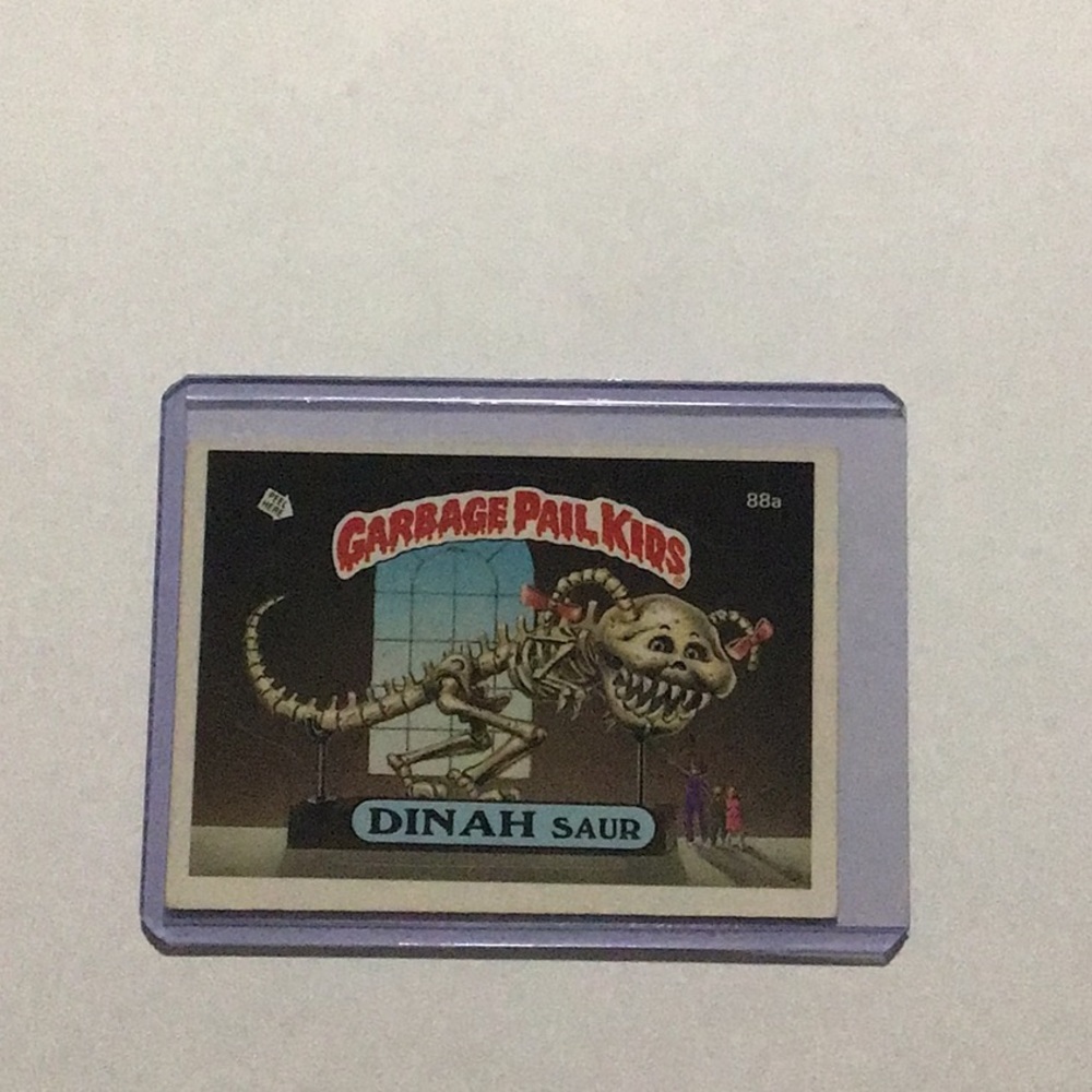 Garbage Pail Kids Card DINAH SAUR 88a